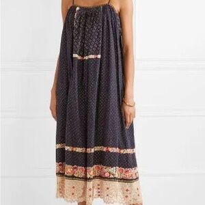 Ulla Johnson Handmade Nara Dress Indigo NWT